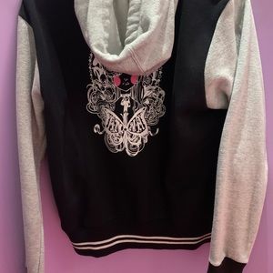 Never warn. Anna Sui sweatshirt jacket